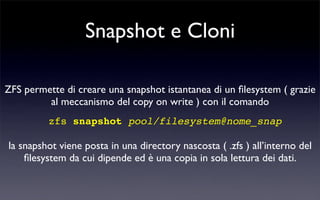 ZFS - Zettabyte File System
