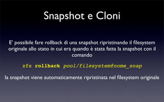 ZFS - Zettabyte File System
