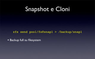 ZFS - Zettabyte File System