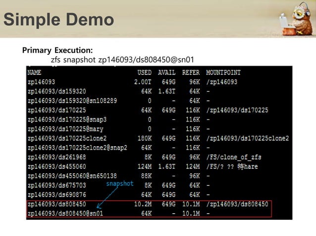 Zfs replication overview | PPT