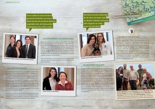 Julia Katharina Müller, Susanne Frank, Florian Becker-Gitschel
Sandra Schmidt, Dr. Antje Müllner
Katharina Hensen, Dagmar Andres-Brümmer
TEAM KOMMUNIKATION
Fast alles, was Sie über die ZGF erfahren, läuft über den Schreib-
tisch des Teams Kommunikation. Die Informationen, Hinter-
gründe und Geschichten aus den Projekten werden hier auf-
bereitet und auf den verschiedenen Kanälen „an den Mann“
gebracht. Bei Dagmar Andres-Brümmer und ihrer Mitarbeite-
rin Katharina Hensen liegt die Redaktion des GORILLAs, ent-
steht der Jahresbericht, wird die ZGF-Webseite gepflegt sowie
die Social Media Kanäle Facebook, Twitter und YouTube gefüt-
tert. Der Kontakt zu Fotografen und Journalisten aus den Be-
reichen Print, Fernsehen, Hörfunk und Online läuft ebenfalls
über den Tisch der beiden. Hier werden Medienanfragen koor-
diniert und Kontakte in die Projekte hergestellt. Das Kommuni-
kationsteam ist Hüter des Corporate Designs und des Brandings
der ZGF und pflegt eine große Bilddatenbank mit Fotos aus den
Projektgebieten.
DIE FINANZZENTRALE
Eine solide Finanzverwaltung ist ein Grundpfeiler für gute Natur-
schutzarbeit. Florian Becker-Gitschel und seine Kolleginnen Su-
sanne Frank und Julia Katharina Müller sorgen für diese Basis.
Das Team ist verantwortlich für die internationale Aufstellung un-
serer Organisation im Bereich Finanzen und die Prüfung des kor-
rekten und verantwortungsvollen Umgangs mit Spendengeldern
und Drittmitteln. Auch die Verwaltung des Vereins ZGF, der För-
derstiftung „Hilfe für die bedrohte Tierwelt“ sowie einiger unselb-
ständiger Stiftungen gehört zu den Aufgaben des Finanzteams. „Ich
schärfe und professionalisiere das Profil der ZGF auf allen Ebenen
der Finanzadministration, im Anlagemanagement, beim Personal
und in der IT“, so Becker-Gitschel.
Auch wenn es um Testamente und Erbschaftsangelegenheiten geht,
sind Referatsleiter Florian Becker-Gitschel und Susanne Frank als
zertifizierte Testamentsvollstrecker kompetente Ansprechpartner,
die alle Fragen rund um dieses Thema beantworten können.
Gerne erzähle ich meinen Kindern
spannende Geschichten von unserer
Arbeit und dass ich ein kleines Stückchen
mitgeholfen habe, die letzten großen
Wildnisgebiete dieser Welt zu retten.
Hier kann ich meine Leidenschaft
für die Natur mit meiner Liebe
zur Sprache verbinden und komme
jeden Tag gerne zur Arbeit –
genau wie mein Hund.
VON SÜDAMERIKA BIS SÜDOSTASIEN
Südamerika und Südostasien liegen bei der ZGF in einer Hand,
denn in beiden Regionen fördert die ZGF nur wenige, dafür mitt-
lerweile aber sehr große Programme. Gesteuert werden sie von der
Biologin Dr. Antje Müllner. Das umfassende Peru-Programm, des-
sen Wirkungskreis sich von den Anden bis ins Amazonastiefland
erstreckt, ist mittlerweile eins der größten Programme innerhalb
der ZGF und wird mit umfassenden Drittmitteln gefördert. Um die
komplexen Projekte abzuwickeln, hat Antje Müllner die Unterstüt-
zung ihrer Assistentin Sandra Schmidt.
Über ein Maximum an Zeitzonen hinweg stehen beide im engen
Austausch mit den Projektmitarbeitern, von Cusco in Peru bis
Jambi auf Sumatra.
FILIALE IN DER WILDNIS
Im Africa Regional Office (ARO) in der Serengeti laufen seit drei
Jahrzehnten die Fäden für das umfangreiche Afrikaprogramm der
ZGF zusammen. Aufgebaut von Markus Borner in den 1980er-Jah-
ren (siehe GORILLA 4/2013) ist das ARO heute mehr als nur das
Afrika-Büro der ZGF. Die Strukturen des Headquarters spiegeln
sich auch im ARO wider, mit Finanzfachleuten, die die komplexen
Projektmittel abwickeln sowie einer Mitarbeiterin für Kommuni-
kation. Darüber hinaus untersteht dem ARO das Management der
Flugzeuge in den afrikanischen Projekten und auch die eigentliche
Projektleitung der Serengeti ist hier angesiedelt. Geleitet wird das
ARO seit 2012 von dem Briten Robert Muir, der mit seinem Team
das ZGF-Afrikaprogramm steuert.
nnnnn
Gladness Mwalemba (Finanzen), Hollie Booth (Assistenz), Maryam Njau (Ofﬁce
Manager), Rob Muir (Referatsleiter), Donald Boag (Finanzen), Felix Borner (Pilot),
Carol Boag (Donalds Frau und gute Seele), André Baumgarten (Projektleiter
Serengeti). Der kleine Nachwuchsnaturschützer ist Gladness’ Sohn. Auf dem Foto
fehlen Gerald Bigurube (Programmleitung) und Laura Borner (Öffentlichkeitsarbeit).
25ZGF GORILLA | AUSGABE 2/201424 ZGF GORILLA | AUSGABE 2/2014
SCHWERPUNKTTHEMA | DIE ZGF SCHWERPUNKTTHEMA | DIE ZGF
 