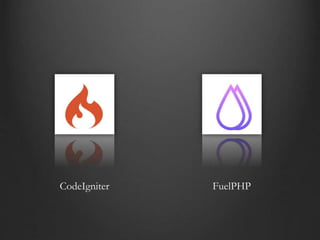 CodeIgniter FuelPHP
 
