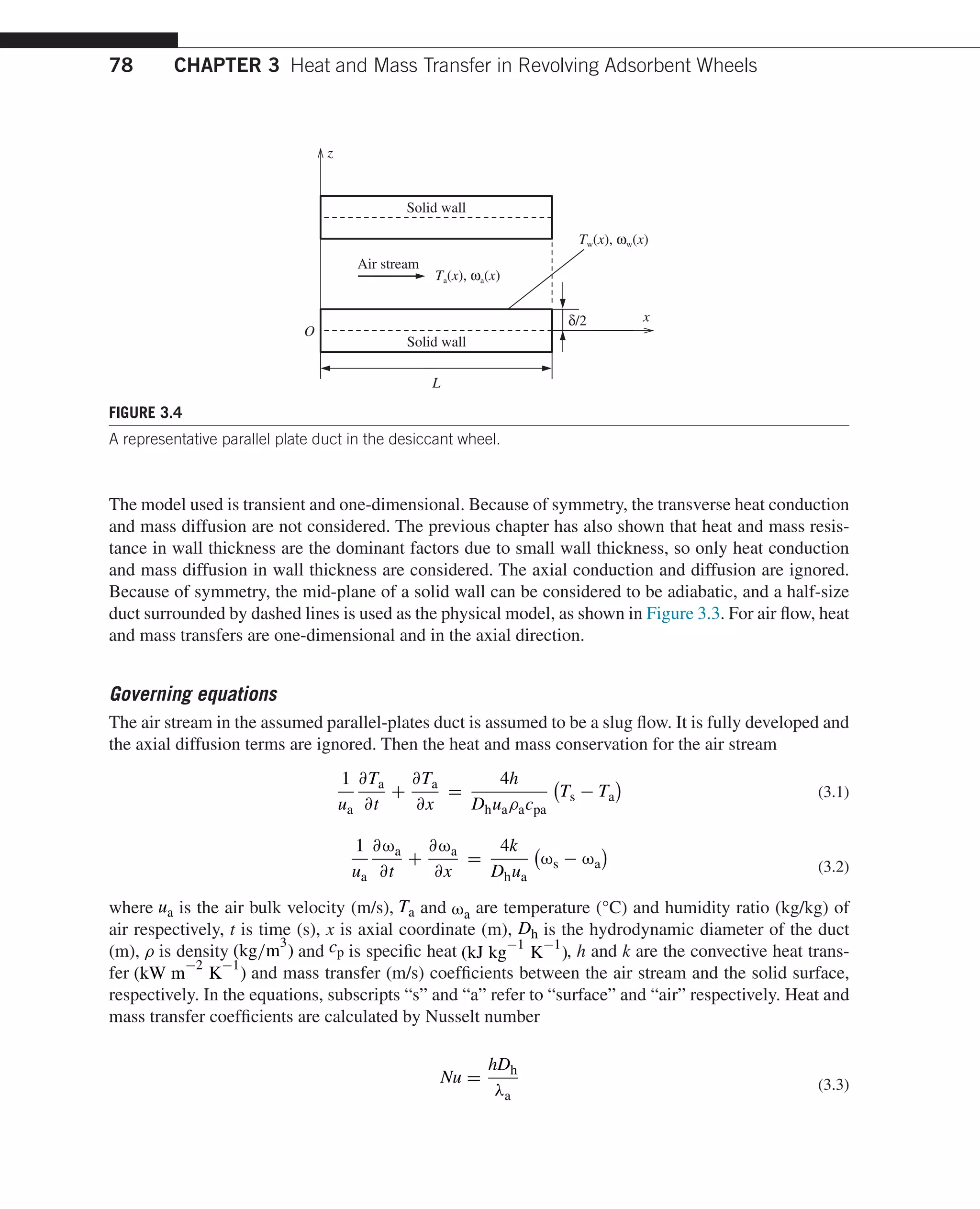 Conjugate heat and mass transfer in heat mass exchanger ducts - heat ...