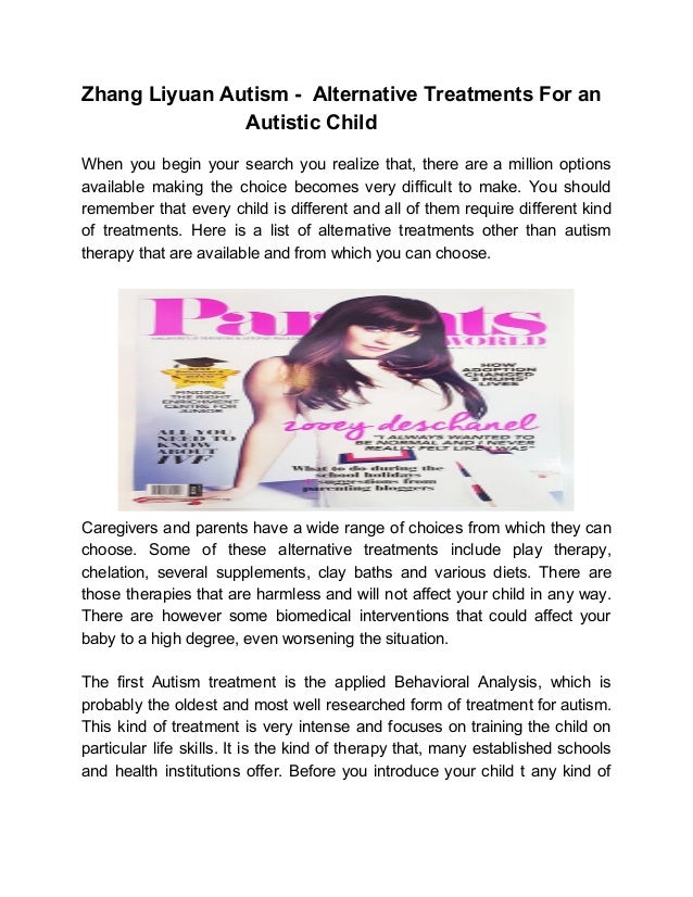 Do Alternative Treatments For Autism >> Zhang Liyuan Autism Tips For Trying Alternative Treatments For An A Do Alternative Treatments For Autism >> Zhang Liyuan Autism Tips For Trying Alternative Treatments For An A