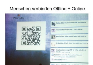 Menschen verbinden Offline + Online




             Corporate Dialog
 