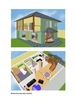 Modelo de anteprojeto (simples)
 