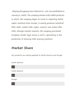 Zhejiang Rongqiang New Material Co Ltd Pdf