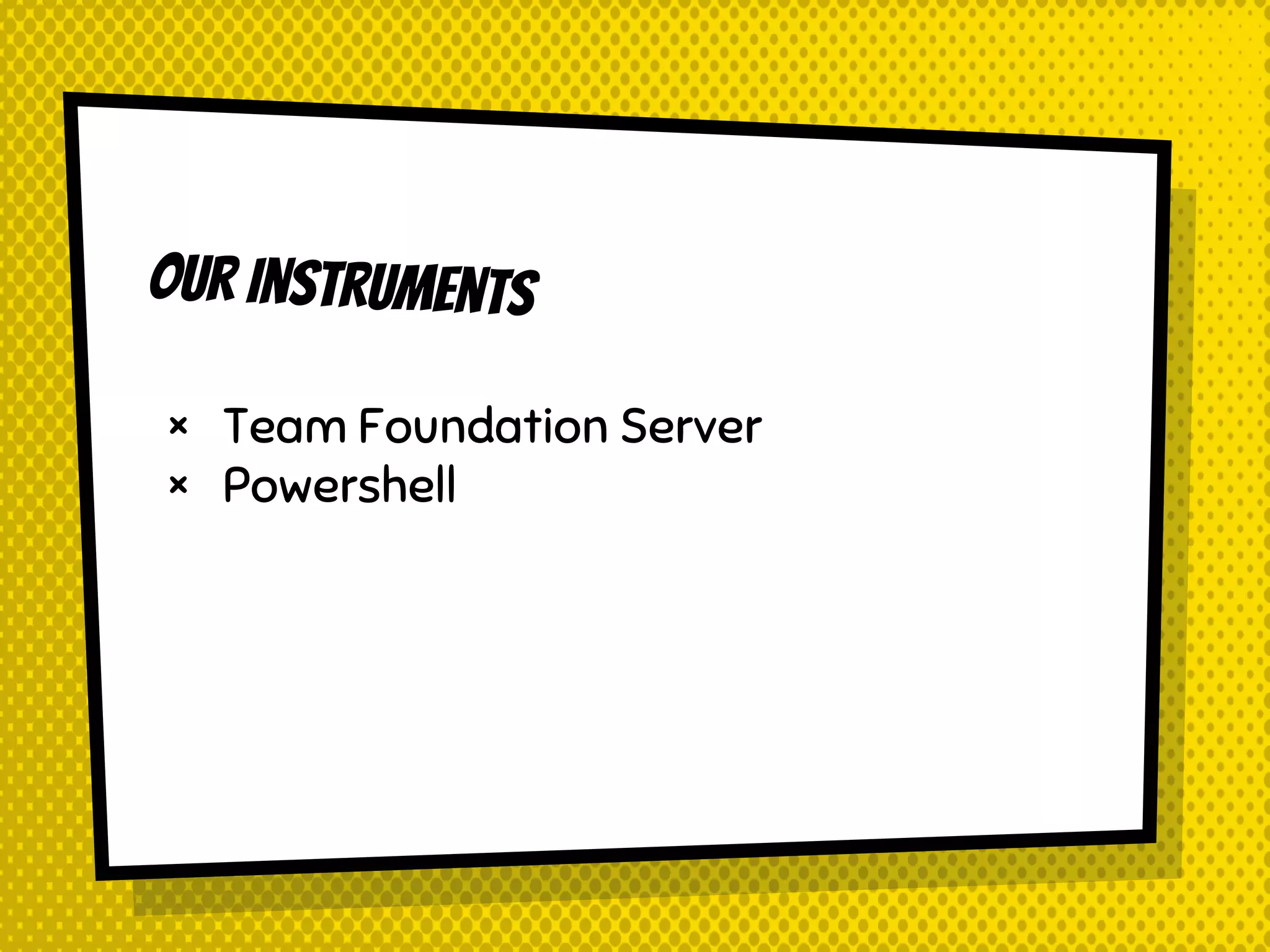 × Team Foundation Server × Powershell