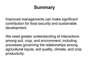Pursuing Sustainable Productivity with Millions of Smallholder Farmers