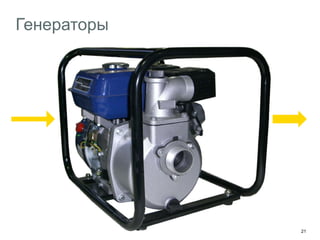 21 
Генераторы 
 