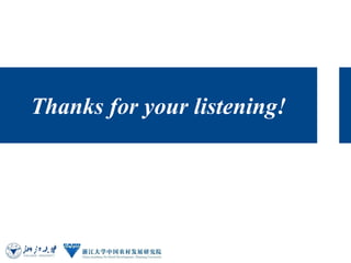 China's Food Safety regulatory system: Achievements, Challenges and Suggestions