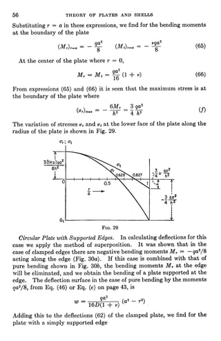 Timoshenko Shell Theory of plates and shells timoshenko | PDF
