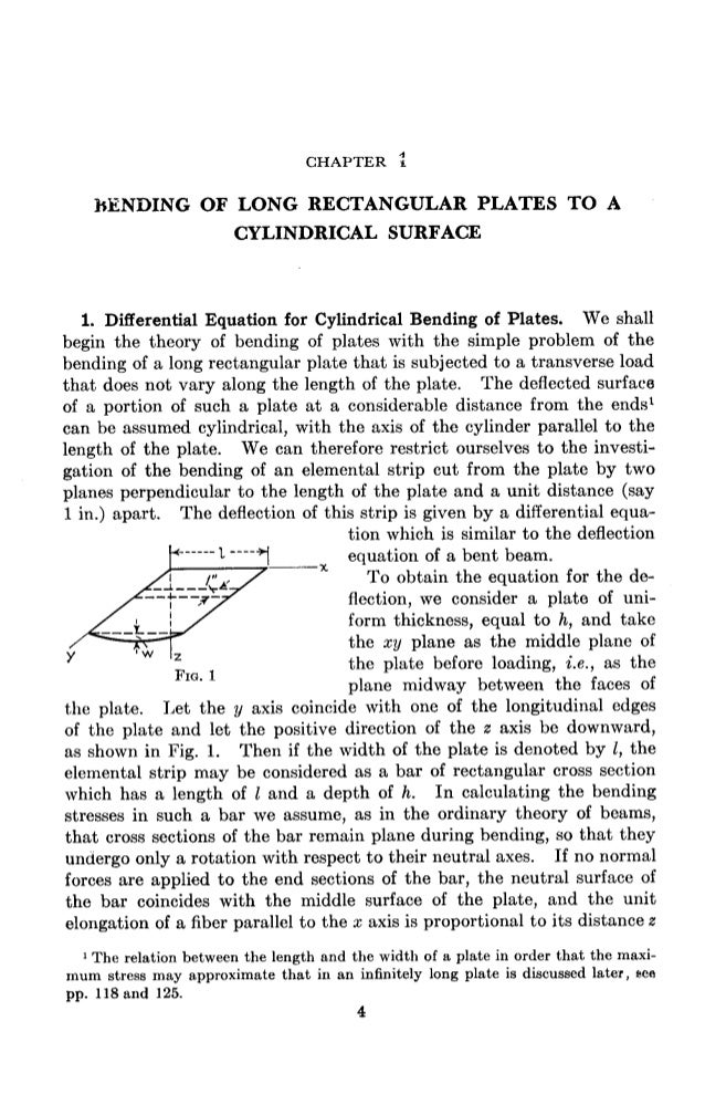 Theory of plates and shells timoshenko