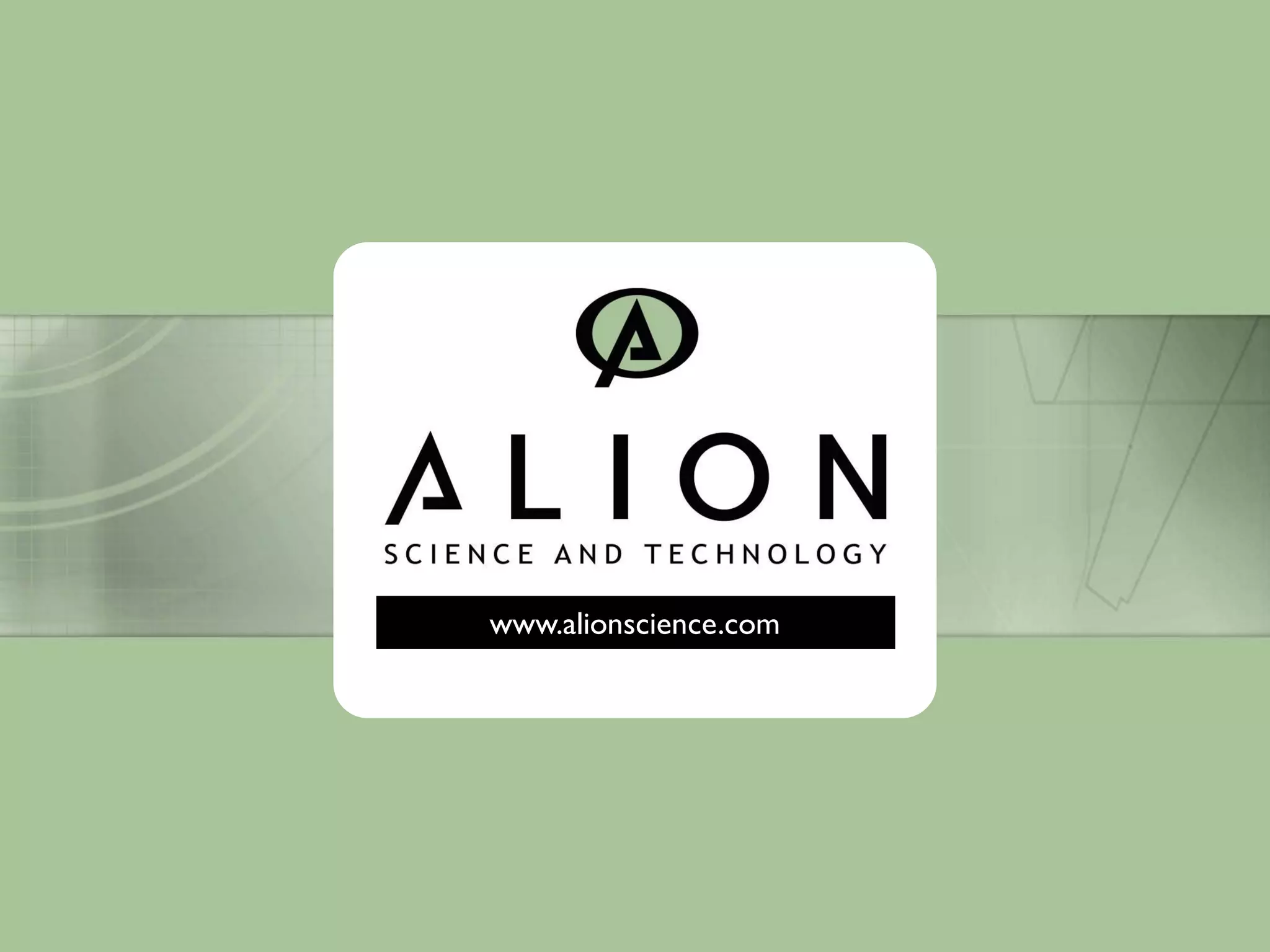 SLIDE 14




www.alionscience.com
 