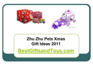 Zhu Zhu Pets Xmas
     Gift Ideas 2011
BestGiftsandToys.com
 