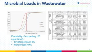 11
Microbial Loads in Wastewater
 