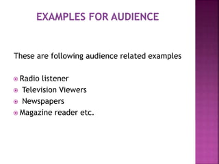 Types of Audience | PPTX
