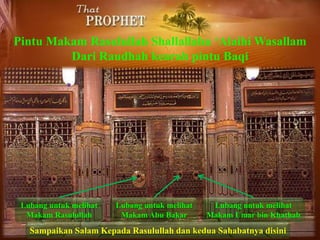 Pintu Raudah Ziarah madinah 2015 | PPTX