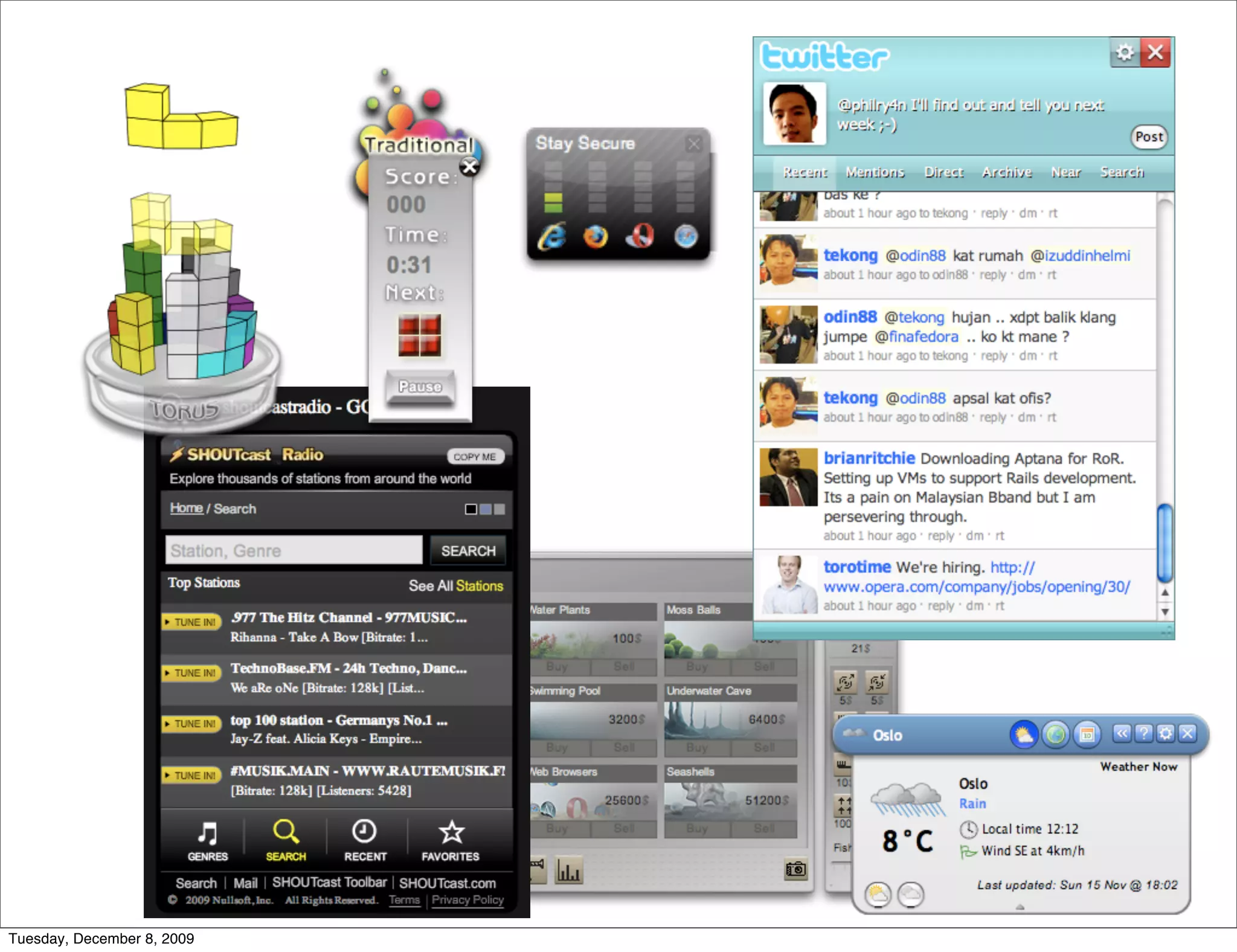 Tuesday, December 8, 2009
 