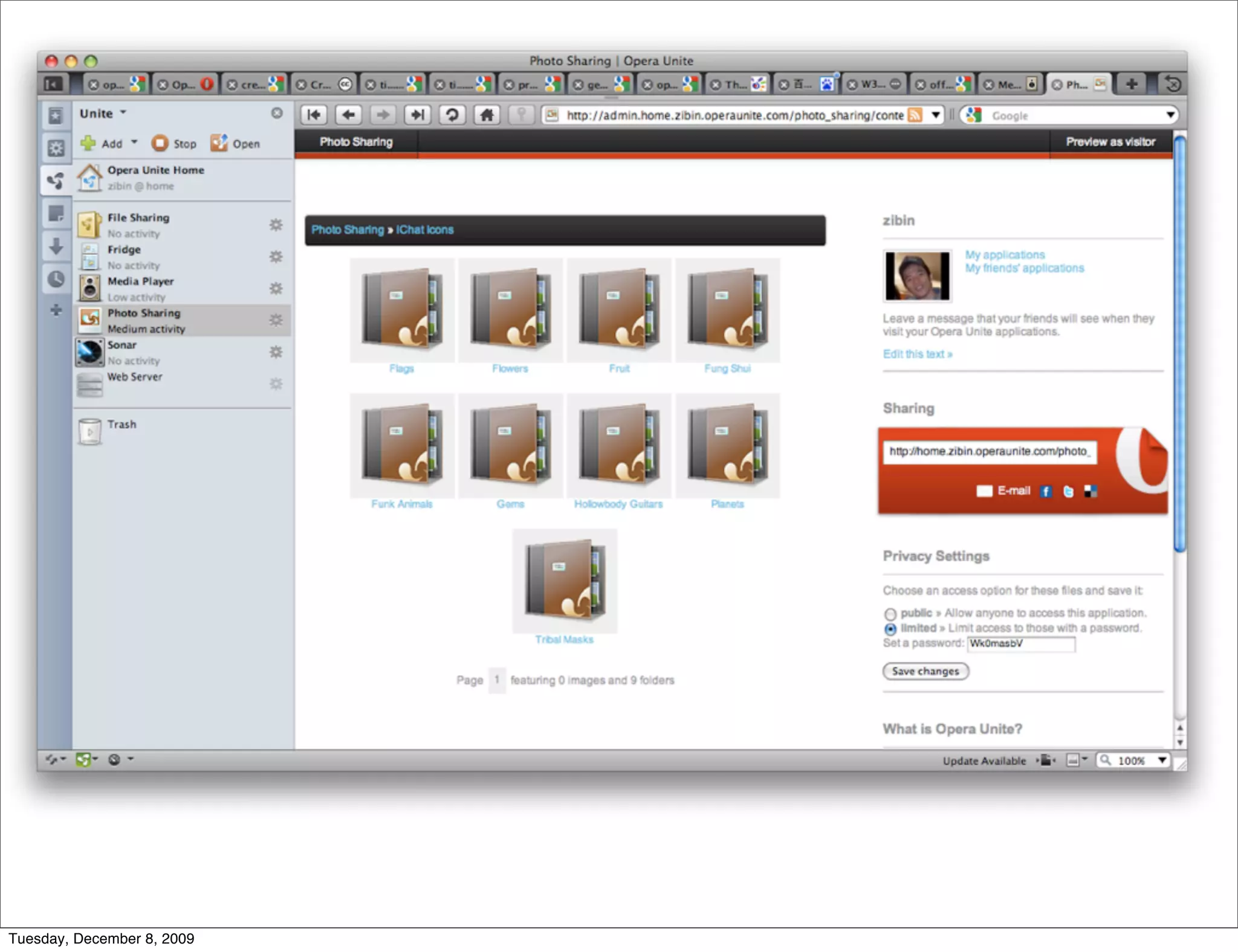 Tuesday, December 8, 2009
 