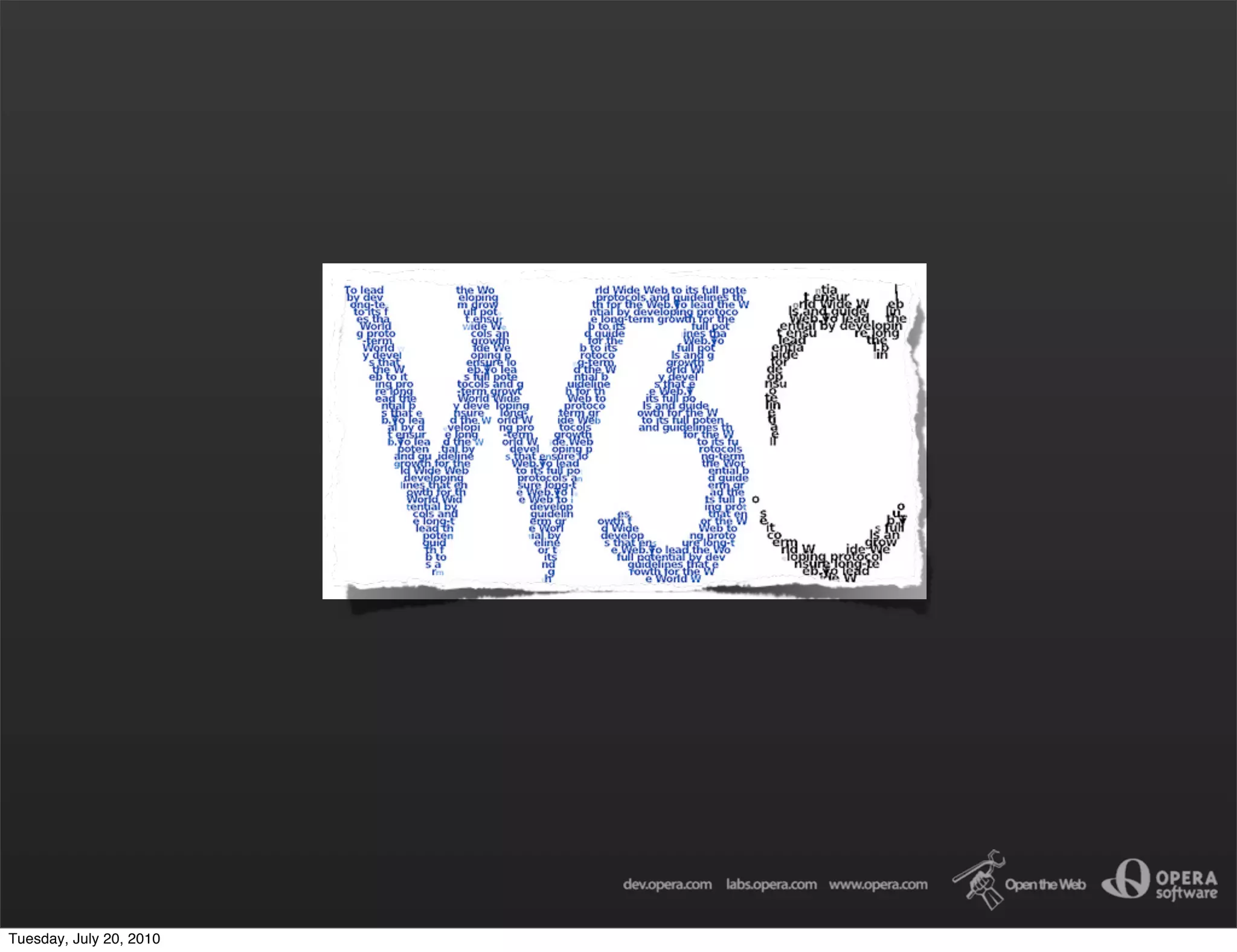 Tuesday, July 20, 2010
 