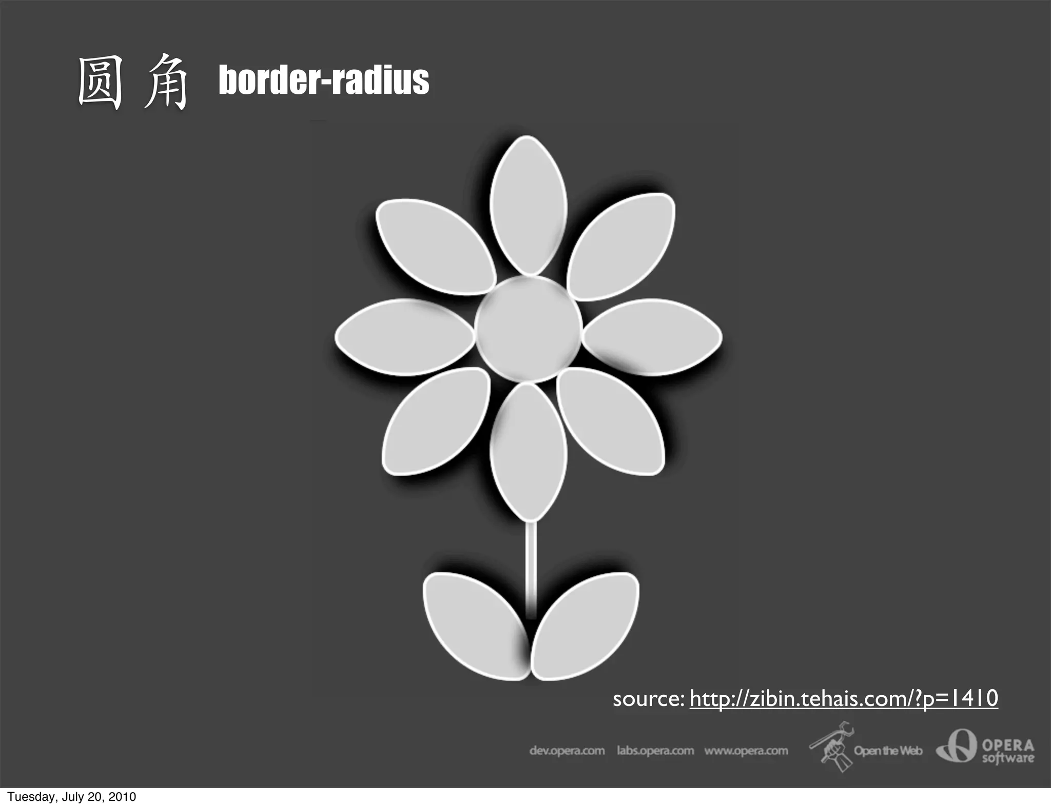 border-radius




                                         source: http://zibin.tehais.com/?p=1410


Tuesday, July 20, 2010
 
