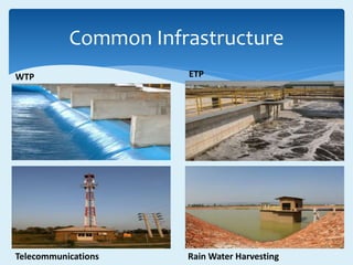 Common Infrastructure
Telecommunications
WTP ETP
Rain Water Harvesting
 