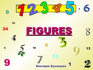 FIGURES Виктория Кузнецова 4 14 10 1 11 13 1 5 34 9 0 