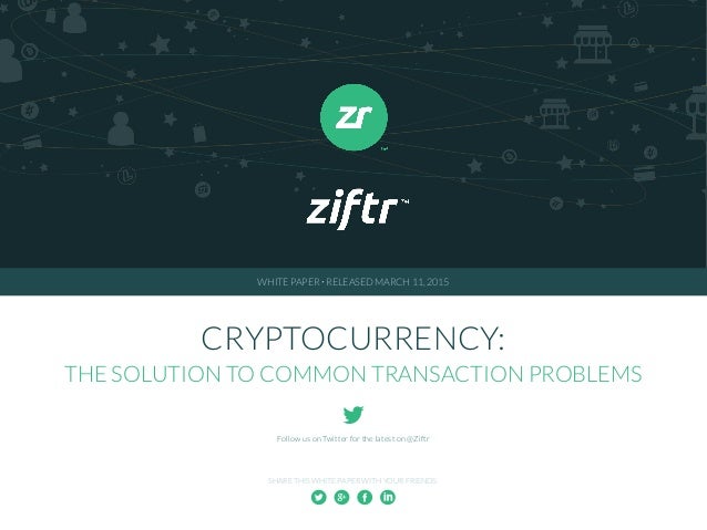 White paper cryptocurrency dig