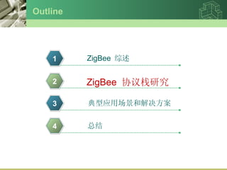 Outline ZigBee   1 ZigBee  Эջо 2 Ӧóͽ 3 ܽ 4 