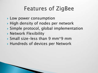 Zigbee technology ppt edited | PPTX
