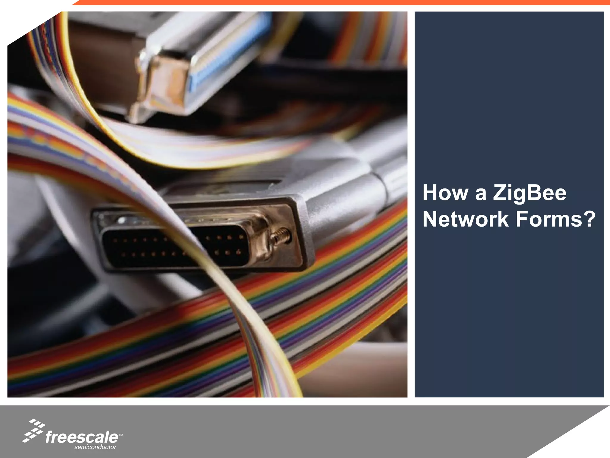 How a ZigBee
     Network Forms?




TM
 