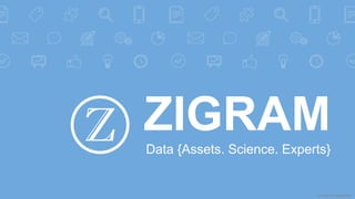 Private & Confidential
ZIGRAMData {Assets. Science. Experts}
Z
 