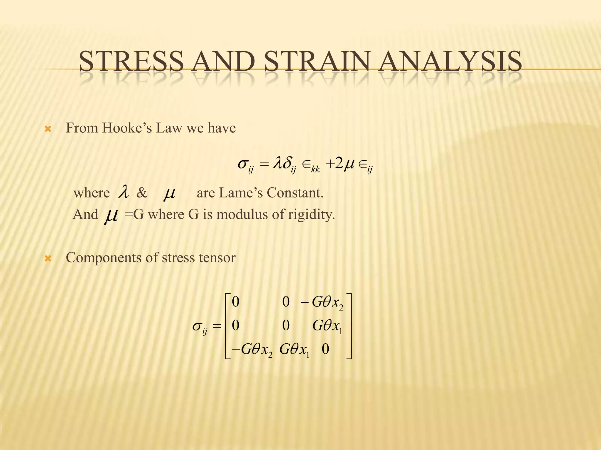 Torsional Stress | PPTX