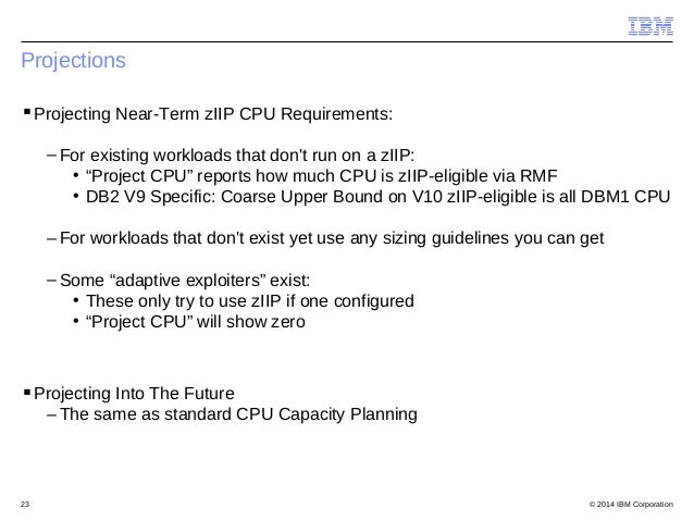 Planning Ziip Capacity Planning Ziip Capacity