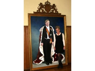 Staatsieportret Zijne Koninklijke Hoogheid Willem Alexander raadhuis Vught Saskia Vugts Portretschilder