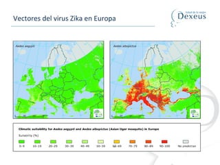 Vectores del virus Zika en Europa
 