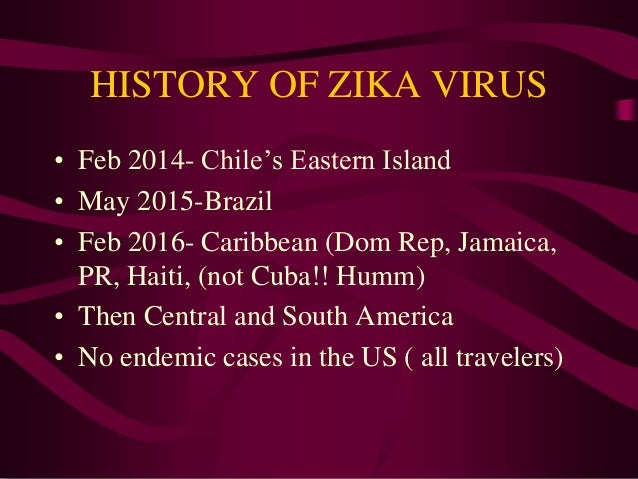 Zika virus 2016