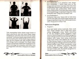 Yaitu menemptakan kedua telapak tangan berada di 
depan paha/bawah cakra seks, posisi telapak tangan 
menghadap ke arah tubutu kaki kuda-kuda dan kepala 
menunduk. Tarik kedua telapak tangan tersebut naik ke 
atas secara pelan-pelan. Ketika telapak tangan sampai di 
dagu dan terus bergerak naik, dagu mengikut bergrak 
naik sehingga kepala mendangak. Saat telapak tangan 
sampai di ujung kepala, balikkanlah menghadap ke atas 
seperti menyangga dan melepaskan udara bebas. Jurus 
ini menggunakan nafas biasa. Ulangi jurus ini sampai 7 
kali. 
C> ,l'illl 
3. 
Ytli' 
' 
lurur Fcmbersihan 2. 
Jurus Pembersihan 2 ini gerakannya sama dengan 
]urus Pembersihan 1". Namun dalam jurus ini, kita 
menggunakan pernafasan segi empat. Saat Anda mulai 
menggerakkan telapak tangan naik ke atas, saat itu pula 
Anda menarik nafas perlahan-lahan. Ketika telapak 
tangan sampai di dada, Anda tahan nafas sampai tangan 
terus bergerak hingga menghadap ke langit, baru Anda 
hembuskan nafas. Ulangi jurus ini sampai 7 kali. 
)urus Pembersihan 3. 
Gerakannya tetap sama. Namun kali ini Anda harus 
menarik nafas sejak mulai telapak tangan bergerak naik 
hingga menghadap ke langi! baru Anda mengembuskan 
nafas. Ulangi jurus ini sampai 7 kali. 
Nafas |urus Pengisian 
1. Pengisian 1. 
Posisi kaki berdiri terbuka kuda-kuda. Nafas masih 
biasa. Tangan diangkat naik ke udara lurus seperti 
sedang menggenggam energi. Kepala memandang 
ke atas dan mengikuti gerakan genggaman tangan 
menurun. Sebelum bergerak turun, balikkan genggaman 
tangan sehingga posisi ibu jari ada di bawah, dan mulai 
bergerak turun, seakan Anda sedang membimbing 
energi masuk melalui Cakra Mahkota dan terus turun 
ke Cakra Jantung. Sampai di Cakra ]antung, balikkan 
kembali genggaman sehingga posisi ibu jari ada di atas' 
Lakukan gerakan seperti Anda menemPatkan energi 
di jantung dan melakukan penguncian. Kemudian 
teruskan genggaman tangan berjalan hingga turun 
dan lepas di depan paha, lalu bukalah genggaman itu. 
Lakukan gerakan ini sampai 7 kali. 
 