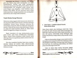 Attunement dan Inislael ini dilakukan oleh ,.Ii.ng 
guru atau Master yang sudah mendapatkan izin untuk 
memberikannya. Seorang yang sudah mendapatkan 
Attunement dan Inisiasi oleh Master Prana Shakti, dia bisa 
melipatgandakan dan mengakses energi semesta alam 
sesuai dengan yang diinginkan. Inilah kelebihan liazah 
Esoterik Prana Shakti. Dia bisa menyerap semua energi 
tradisi tanpa harus mengikuti pelatihan atau mendapatkan 
ijazahkhusus dari energi tradisi dimaksud. 
Tujuh Medan Energi Manusia 
Sebenarnya setiap anggota tubuh manusia atau seluruh sel-sel 
yang ada di dalam tubuh manusia, semuanya berfungsi 
menjalankan Asmaul Husna. Semuanya menyerap dan 
menyalurkan energi dari Allah (nur Ilahi) dan energi alam 
semesta. Tidak ada satu sel pun yangtidak berguna. Karena 
itu setiap kali terjadi kematian sebuah sel, sistem tubuh 
lathifah menggantinya dengan sel yang baru. 
Begitu banyaknya sel yang masing-masing Punya 
peran sendiri, maka Imam Al-Fakhrurrazi menyatakan 
bahwa Asmaul Husna jumlahnya terlalu banyak untuk 
dihitung. Setiap sel yang bekerja adalah cerminan dari satu 
Asmaul Husna. 
Kita akan mengalami kesulitan kalau harus member-dayakan 
miliaran sel tersebut. Maka diketemukanlah 
Tujuh Pusat Medan Energi yang menjadi pintu masuk dan 
keluarnya energi. 
i"ilX 
Dasar 
1. Cakra Dasar = Lathifah Ajbudz Dzanab, 
Warna Merah Muda 
Cakra Dasar adalah cakra kehidupan tubuh fisik. Cakra 
ini sudah ada sejak manusia masih dalam kandungan dan 
tidak akan rusak secara fisik. Ketika terjadi pembuahan sel 
telur oleh sperma, terbentuklah energi kehidupan sejati 
(orang menyebutnya tenaga dalam) yang memiliki medan 
energi. 
Cakra ini diasosiasikan dengan warna merah muda' Ia 
merupakan pusat energi dari tubuh fisik kehiduPan materi, 
dan keinginan untuk hidup. Seorang yang Cakra Dasamya 
kecil dan kotor, dia cenderung malas bekerja, dan bahkan 
punya kecenderungan bunuh diri. 
Cakra ini dalam Islam disebut Rasulullah Aibudz 
Dzanab, seperti dalam hadis yang disampaikan oleh Abu 
 