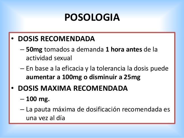 posologia viagra 50mg