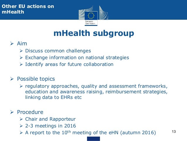 The Value Of A European Approach To Mhealth In Cancer Unleashing The