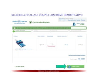 Zilmara Alencar Consultoria
SELECIONA FINALIZAR COMPRA CONFORME DEMOSTRATIVO
 