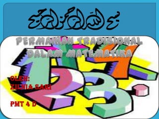 Oleh:
ZILNIA SARI
PMT 4 D
 