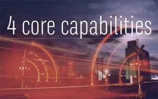 4 core capabilities
 