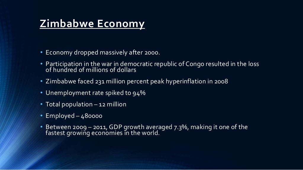 Zimbabwe economy