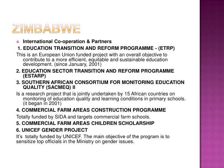 Zimbabwe Education