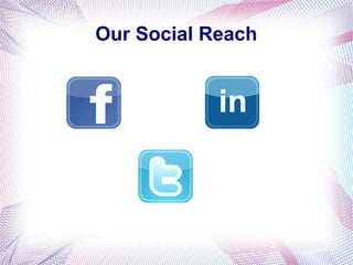 Our Social Reach 
 