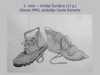 3. vieta — Emīlija Šumiļina (12 g.) Olaines MMS, skolotāja Zanda Remerte 