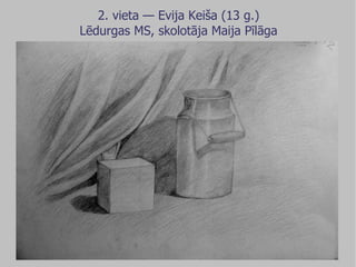 2. vieta — Evija Keiša (13 g.) Lēdurgas MS, skolotāja Maija Pīlāga 